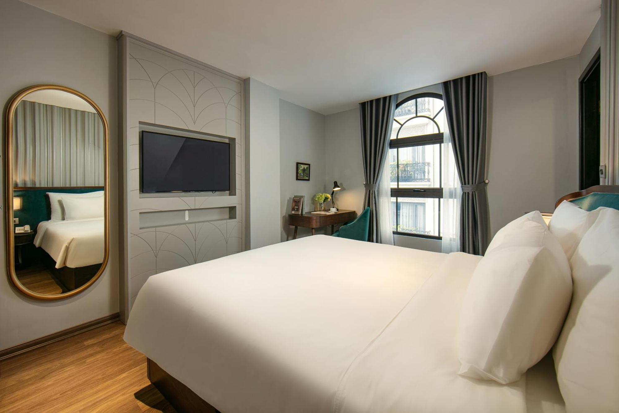 メイ ドゥ ヴィル オールド クォーター ホテル ハノイ市 エクステリア 写真 Deluxe Room