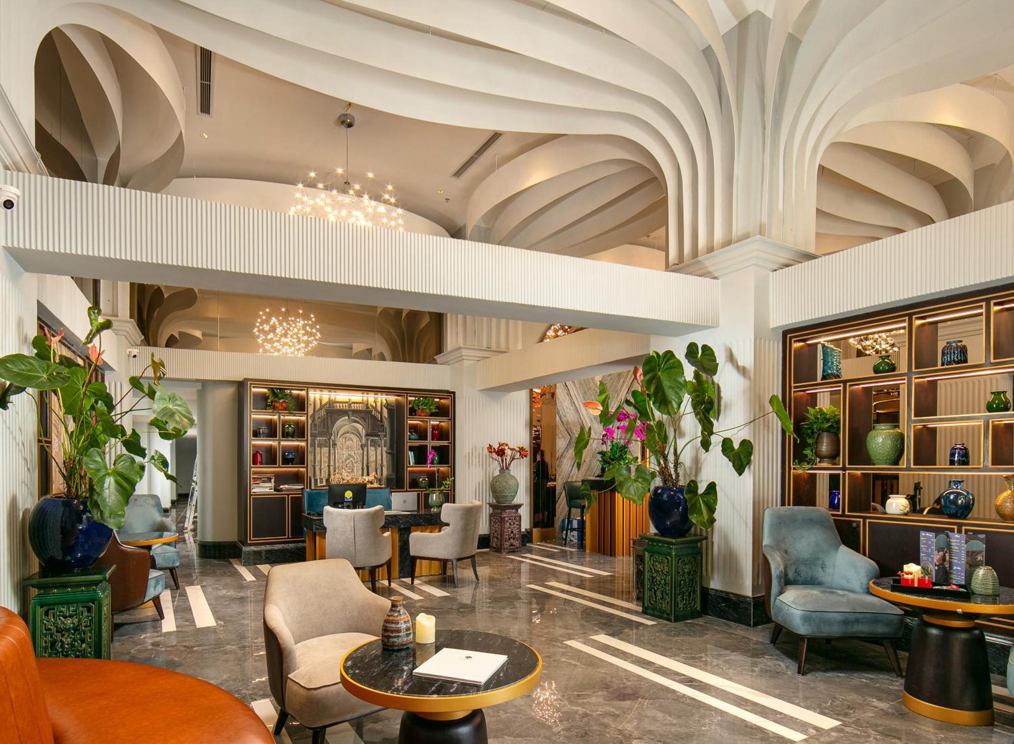 メイ ドゥ ヴィル オールド クォーター ホテル ハノイ市 エクステリア 写真 The Library