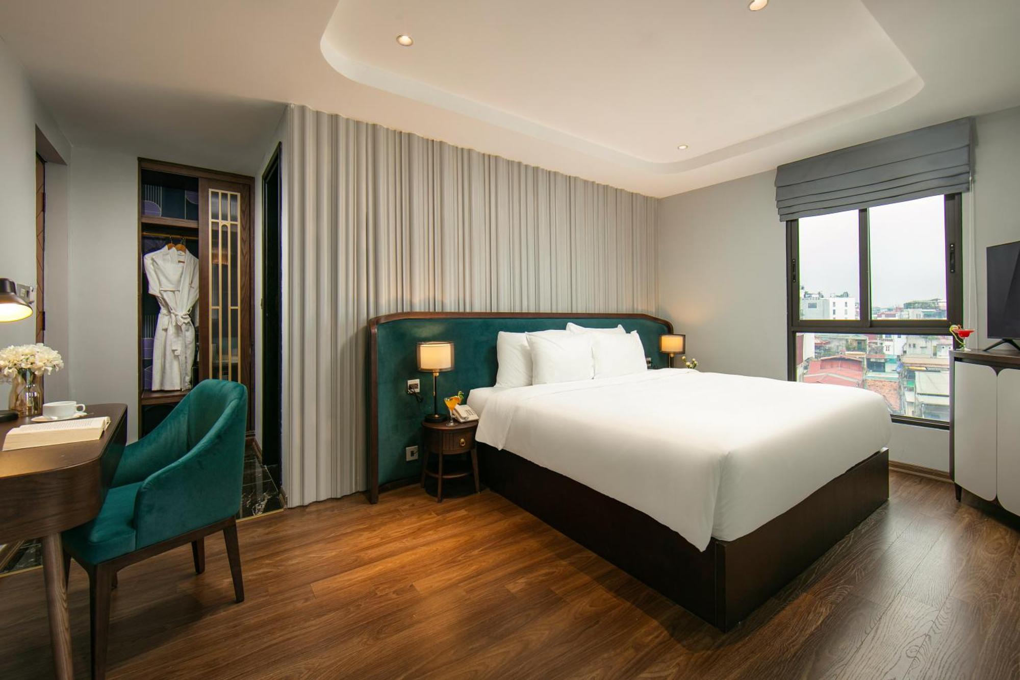 メイ ドゥ ヴィル オールド クォーター ホテル ハノイ市 エクステリア 写真 Deluxe Room